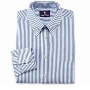 Mens Big and Tall longsleeve button down shirt.